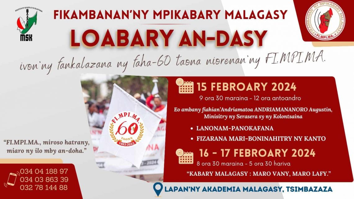 LOABARY AN-DASY FI.MPI.MA. 15 – 17 FEBROARY 2024